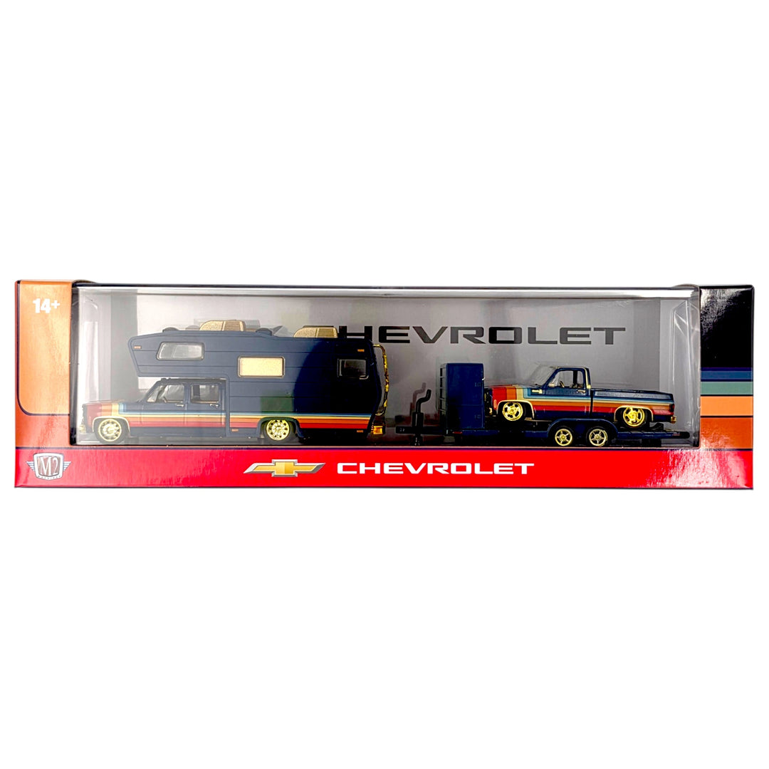 M2 Machines - 1975 Chevrolet Cheyenne Super 30 & 1978 Chevrolet C10 Silverado - 2026 Auto-Haulers Series *Chase* - Top CollectiblesDiecastM2 Machines