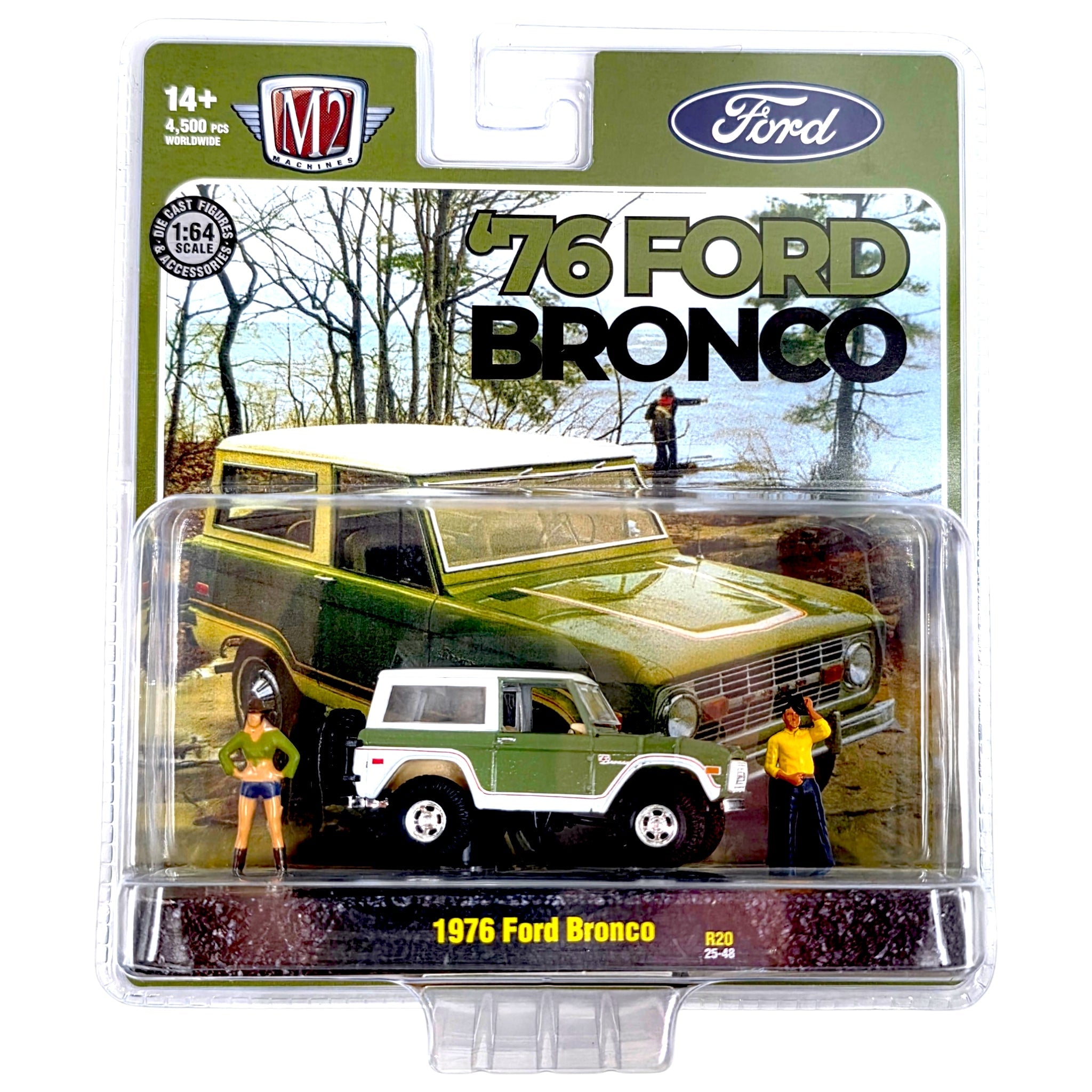 M2 Machines - 1976 Ford Bronco - 2026 Diorama Series – Top