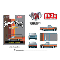 M2 Machines - 1978 Chevrolet C10 Silverado Squarebody Pickup Truck – Cool Grey *Pre - Order* - Top CollectiblesDiecastM2 Machines