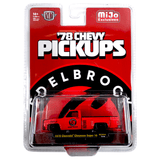 M2 Machines - 1978 Chevrolet Cheyenne Super 10 Custom EDELBROCK – Red – MiJo Exclusives Limited Edition - Top CollectiblesDiecastM2 Machines