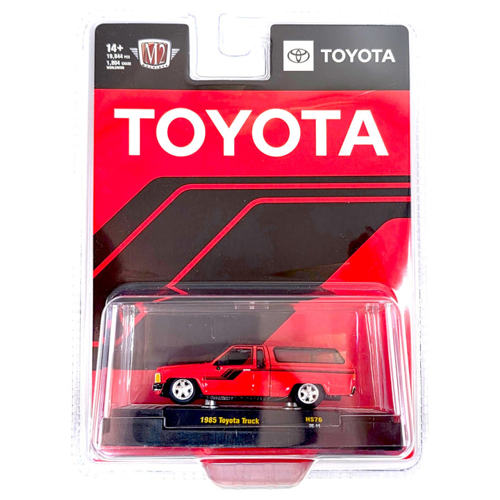 M2 Machines - 1985 Toyota Truck with Camper Shell – Red- Hobby Exclusive - Top CollectiblesDiecastM2 Machines