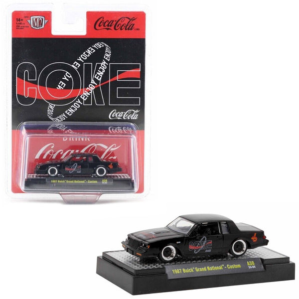 M2 Machines - 1987 Buick Grand National Custom - 2024 Coca - Cola Series - Top CollectiblesDiecastM2 Machines