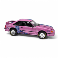 M2 Machines - 1987 Ford Mustang GT - Custom - 2021 Pink Series - Top CollectiblesDiecastM2 Machines