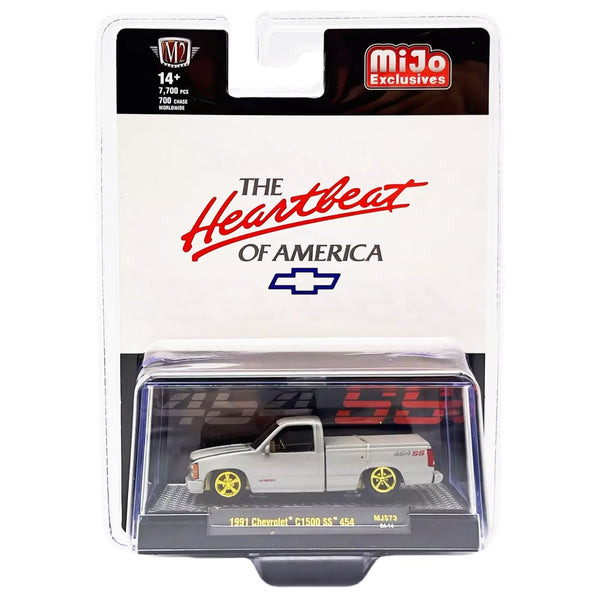 M2 Machines - 1991 Chevrolet C1500 SS 454 - Grey *MiJo Exclusive - Chase* - Top CollectiblesDiecastM2 Machines