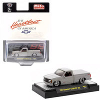 M2 Machines - 1991 Chevrolet C1500 SS 454 - Silver *MiJo Exclusive* - Top CollectiblesDiecastM2 Machines