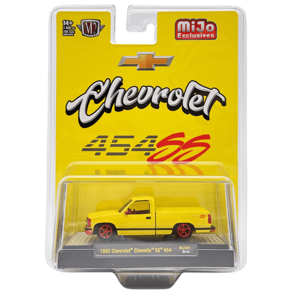 M2 Machines - 1993 Chevrolet SS 454 Pickup Truck – Yellow *Chase* - Top CollectiblesDiecastM2 Machines
