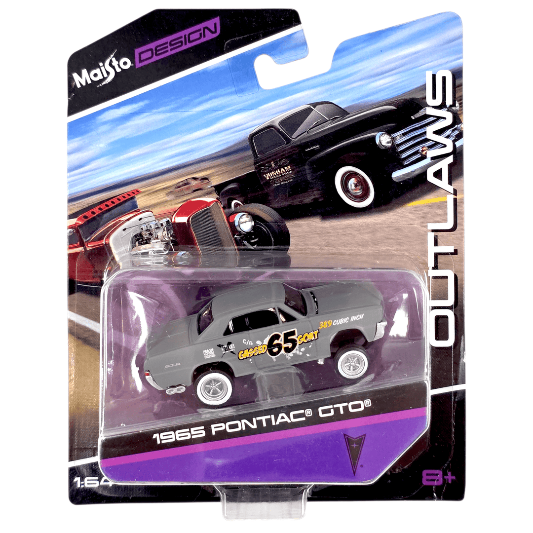 Maisto - 1965 Pontiac GTO - 2019 Outlaws Series - Top CollectiblesDiecastMaisto
