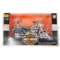 Maisto - 1993 FLSTN Heritage Softail Nostalgia - 2002 Harley - Davidson Series *1:18 Scale* - Top CollectiblesDiecastMaisto