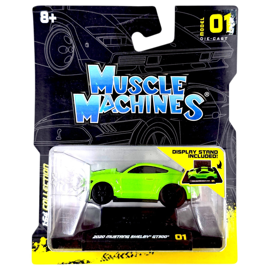 Maisto - 2020 Mustang Shelby GT500 - 2021 Muscle Machines Series - Top CollectiblesDiecastMaisto