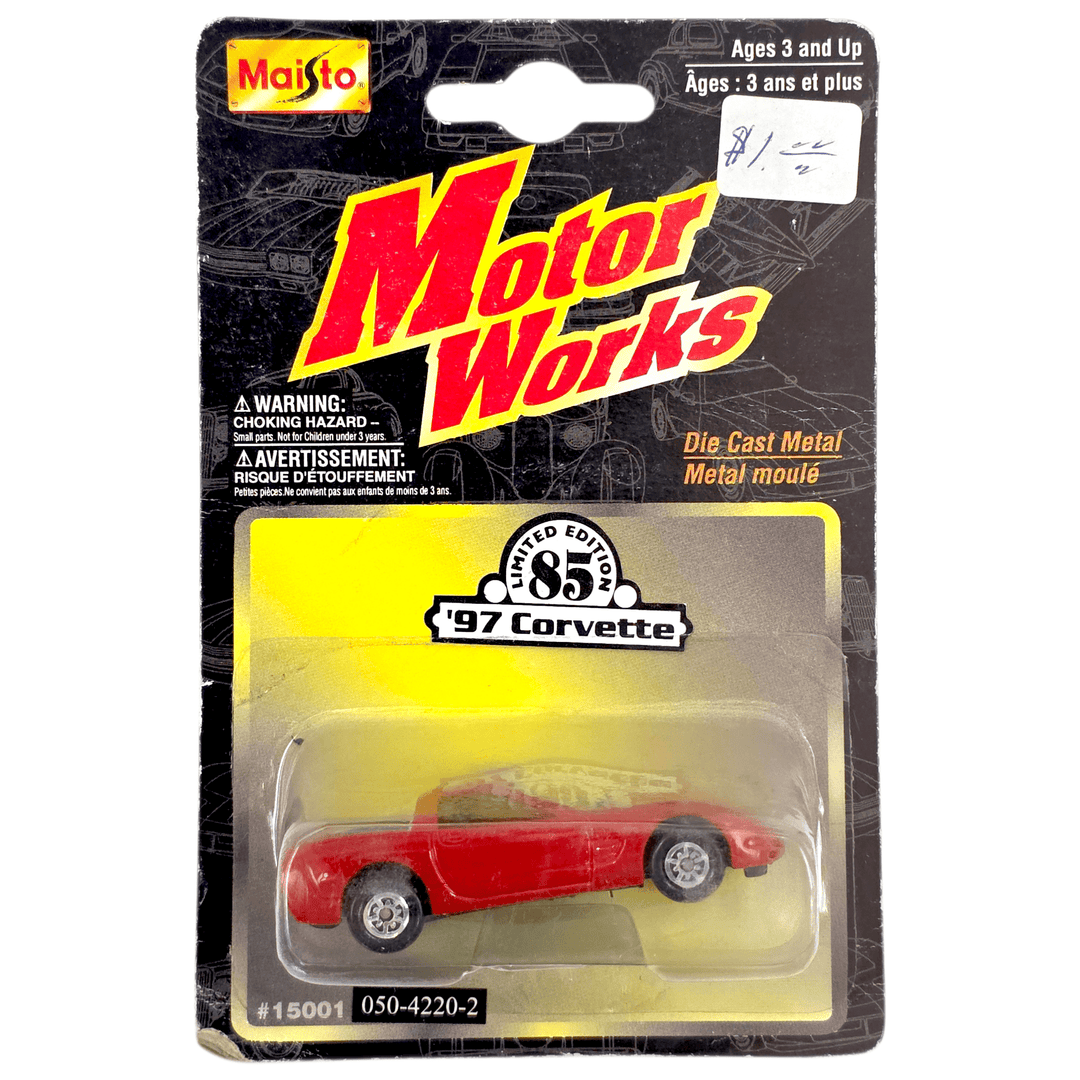 Maisto - '97 Corvette - 1998 Motor Works Series - Top CollectiblesDiecastMaisto