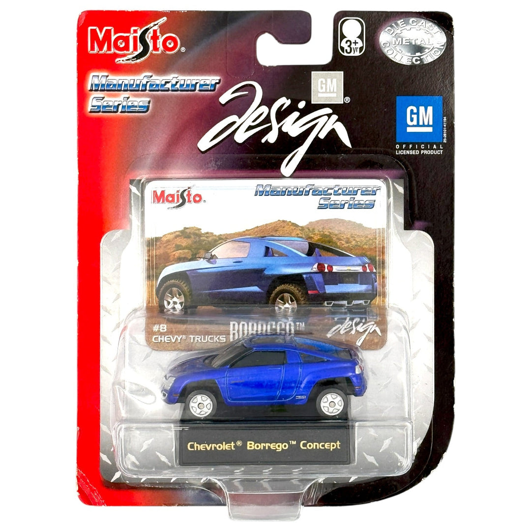 Maisto - Chevrolet Borrego Concept - Manufacturer Series - Top CollectiblesDiecastMaisto