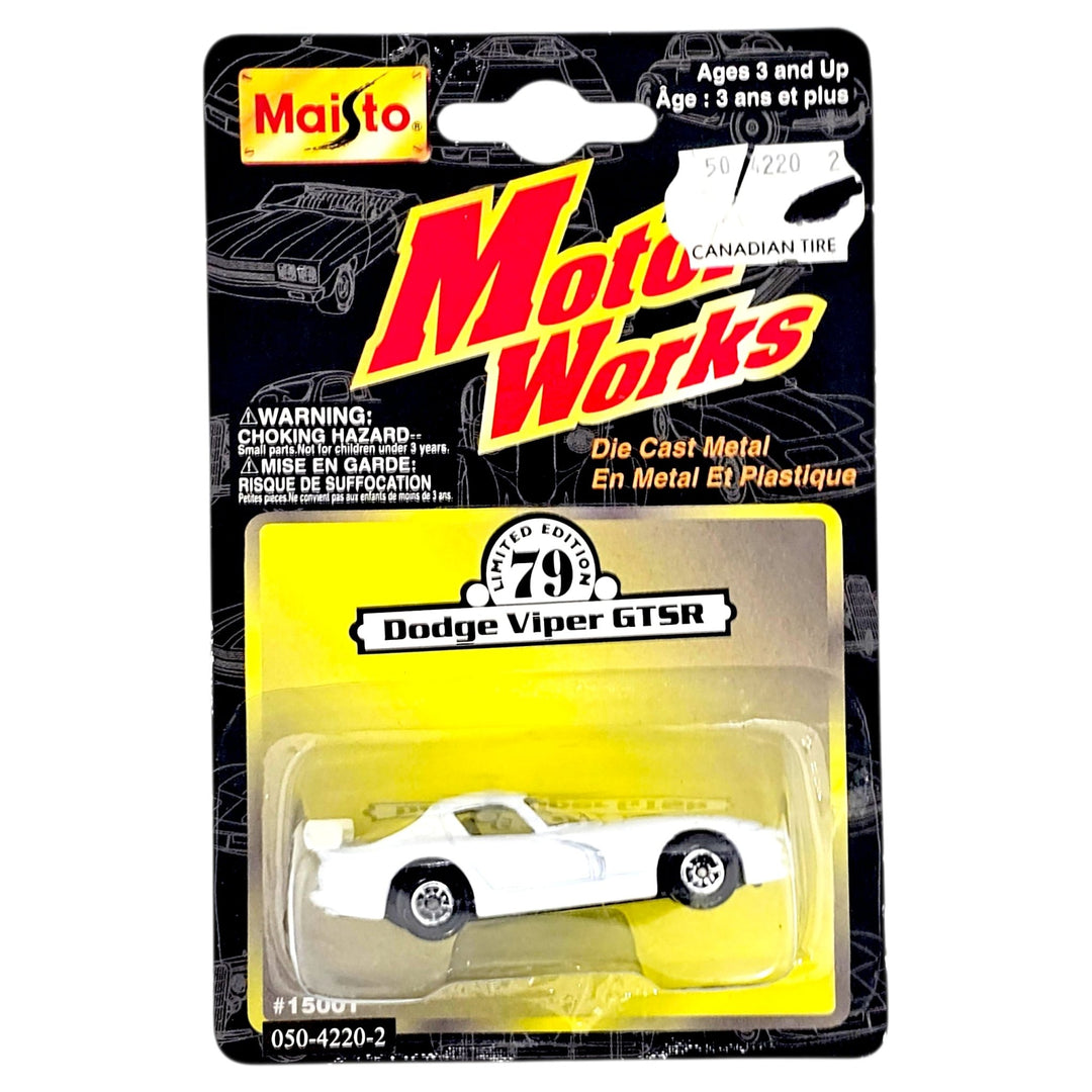 Maisto - Dodge Viper GTSR - Motor Works Series - Top CollectiblesDiecastMaisto