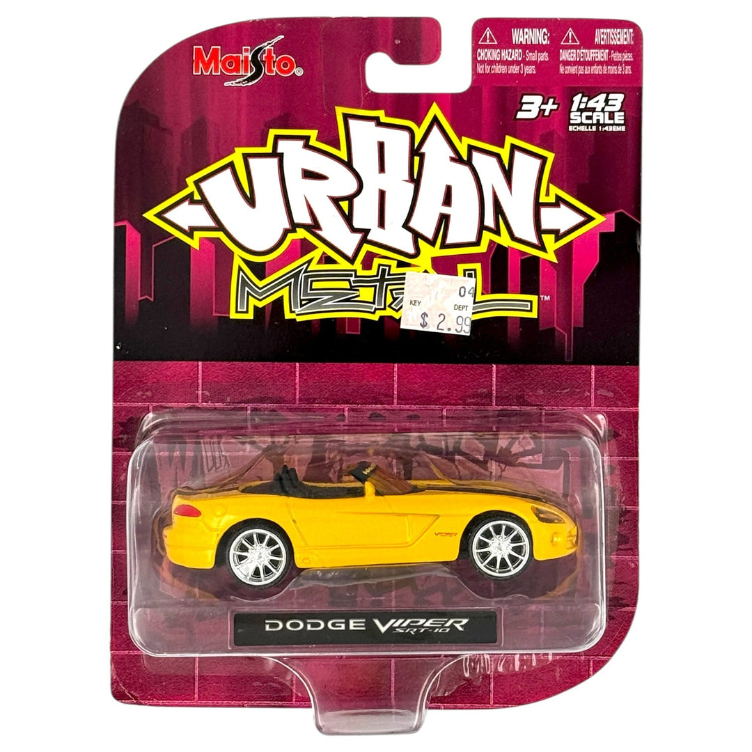 Maisto - Dodge Viper SRT - 10 - 2005 Urban Metal Series *1/43* - Top CollectiblesDiecastMaisto