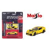 Maisto - Ferrari 812 Competizione – Yellow - 2025 Speed Icons Series - Top CollectiblesDiecastMaisto