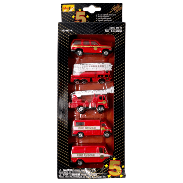 Maisto - Fire Rescue 5 - Pack - 1998 Special Edition - Top CollectiblesDiecastMaisto