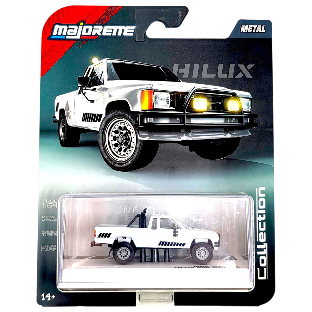 Majorette - 1985 Toyota Hilux SR5 4×4 – White - 2026 Collector Series - Top CollectiblesDiecastMajorette