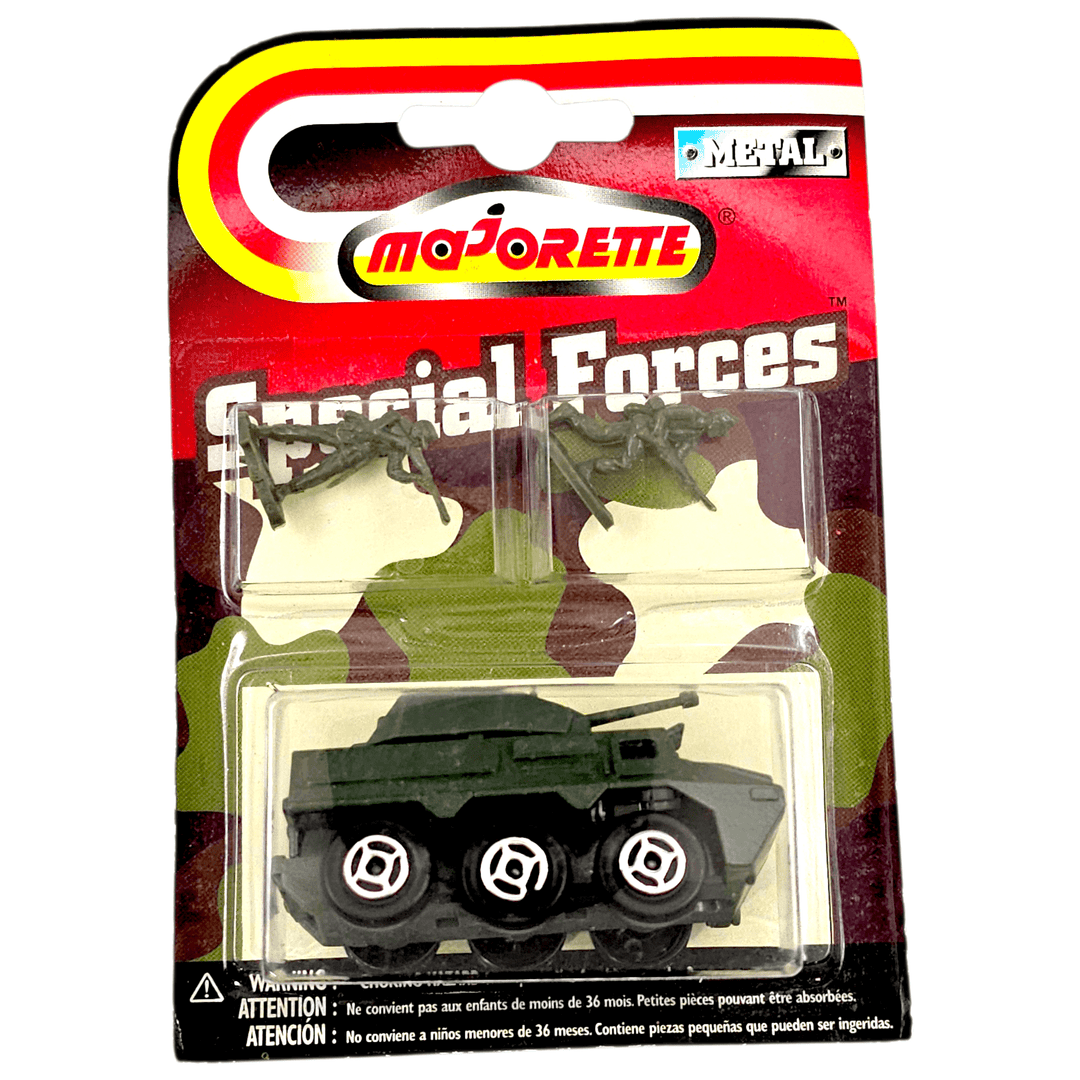 Majorette - 6x6 All Terrain with Cannon - 1997 Special Forces Series - Top CollectiblesDiecastMajorette