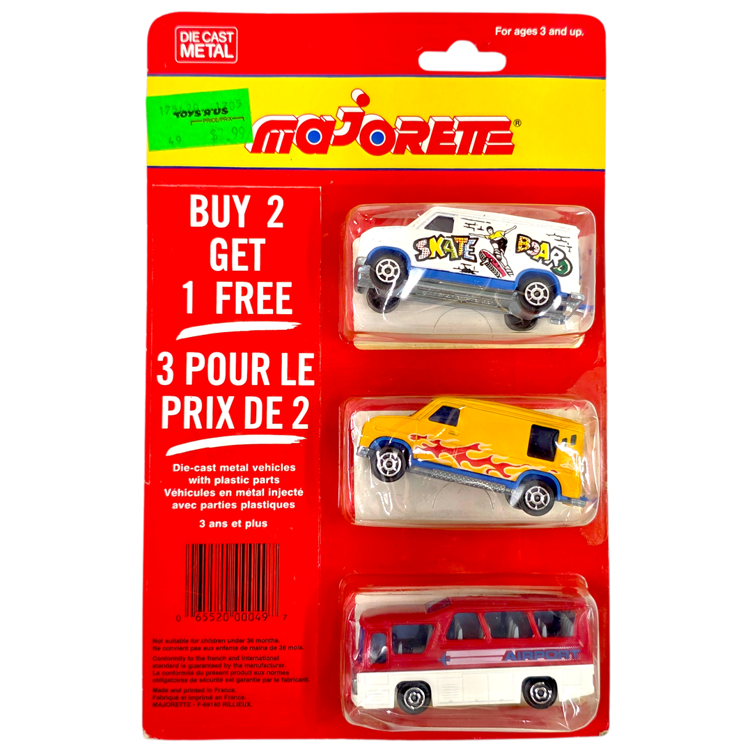 Majorette - "Buy 2 Get 1 Free" 3 - Pack - Top CollectiblesDiecastMajorette