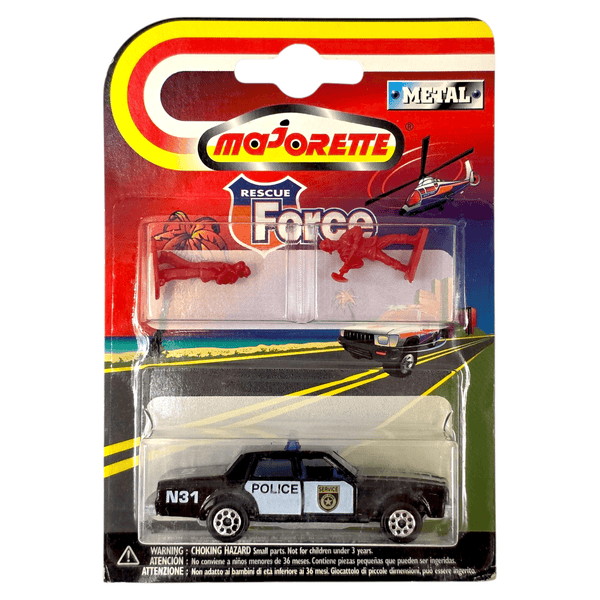 Majorette - Chevrolet Impala Police - Rescue Force Series - Top CollectiblesDiecastMajorette