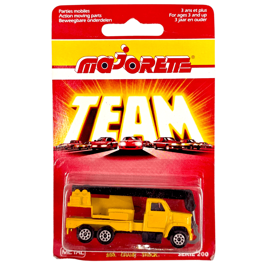 Majorette - Crane Truck - 1990 - Top CollectiblesDiecastMajorette