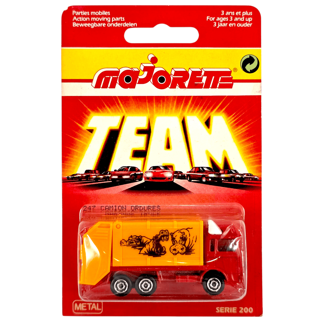 Majorette - Garbage Truck - 1990 - Top CollectiblesDiecastMajorette