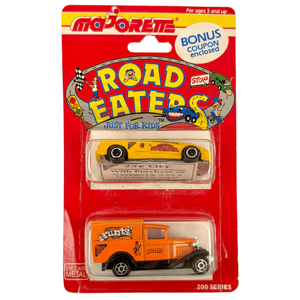 Majorette - Lamborghini Diablo & Ford Model A - 1994 Road Eaters 2 - Pack - Top CollectiblesDiecastMajorette