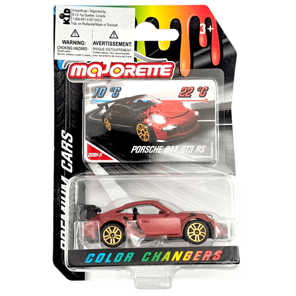 Majorette - Porsche 911 GT3 RS - 2020 Color Changers Series - Top CollectiblesDiecastMajorette