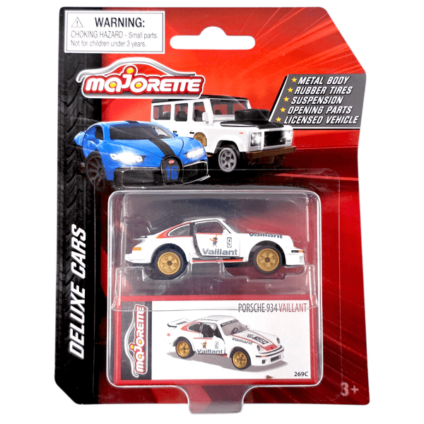 Majorette - Porsche 934 Vaillant - 2025 Deluxe Cars Series - Top CollectiblesDiecastMajorette