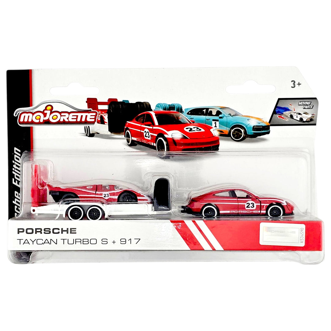 Majorette - Porsche Taycan Turbo S & Porsche 917 - 2-Pack - Top CollectiblesDiecastMajorette