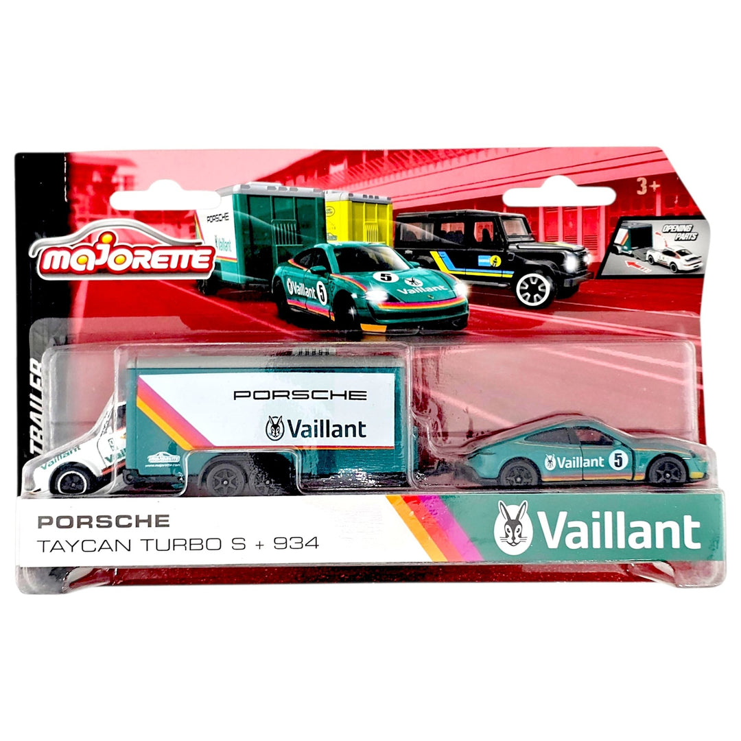 Majorette - Porsche Taycan Turbo S & Porsche 934 - 2-Pack - Top CollectiblesDiecastMajorette