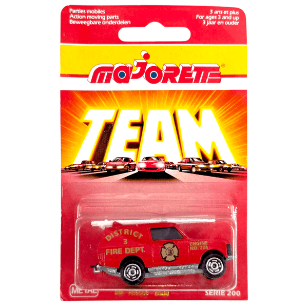 Majorette - Rescue Team - 1991 - Top CollectiblesDiecastMajorette