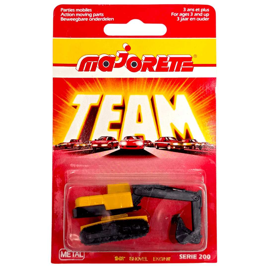 Majorette - Shovel Engine - 1990 - Top CollectiblesDiecastMajorette