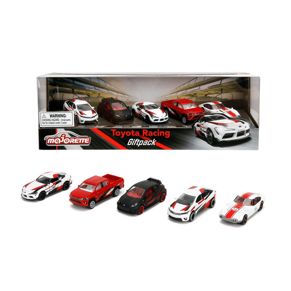Majorette - Toyota Racing 5 - Car Gift Pack - 2025 - Top CollectiblesDiecastMajorette