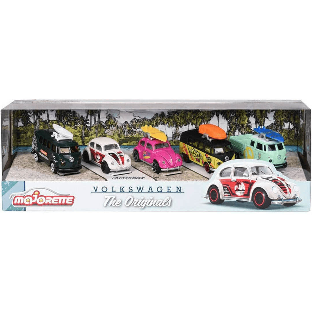 Majorette - Volkswagen The Originals 5 - Car Gift Pack - 2024 - Top CollectiblesDiecastMajorette