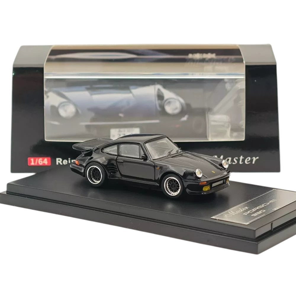 Master - Porsche 930 RWB "Blackbird" - Black w/ Black Wheels