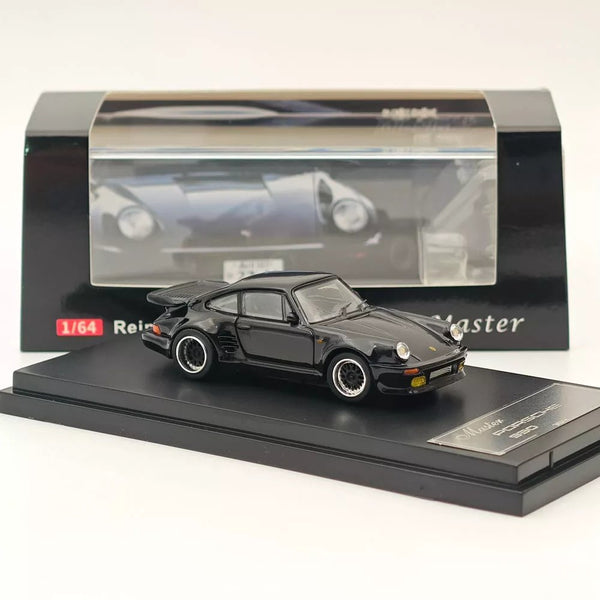 Master - Porsche 930 RWB "Blackbird" - Black w/ Black Wheels - Top CollectiblesDiecastMaster