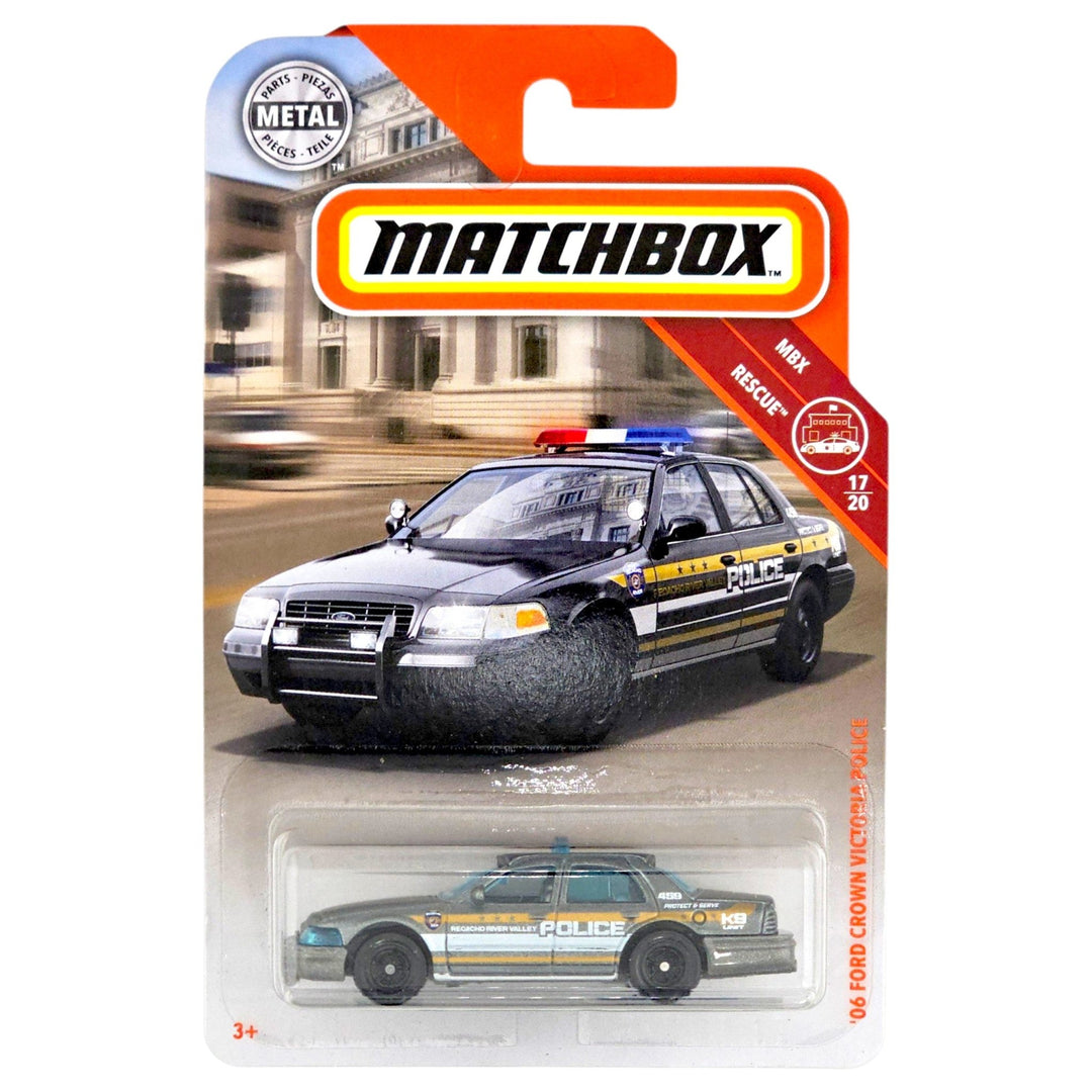 Matchbox - 06 Ford Crown Victoria Police - 2019 - Top CollectiblesDiecastMatchbox