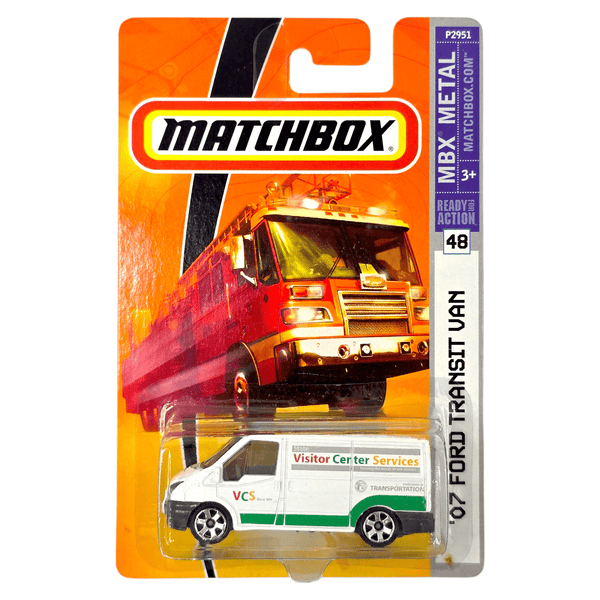 Matchbox - '07 Ford Transit - 2009 - Top CollectiblesDiecastMatchbox