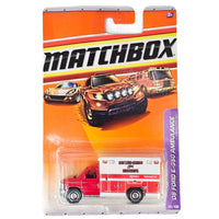 Matchbox - '08 Ford E - 350 Ambulance - 2010 - Top CollectiblesDiecastMatchbox