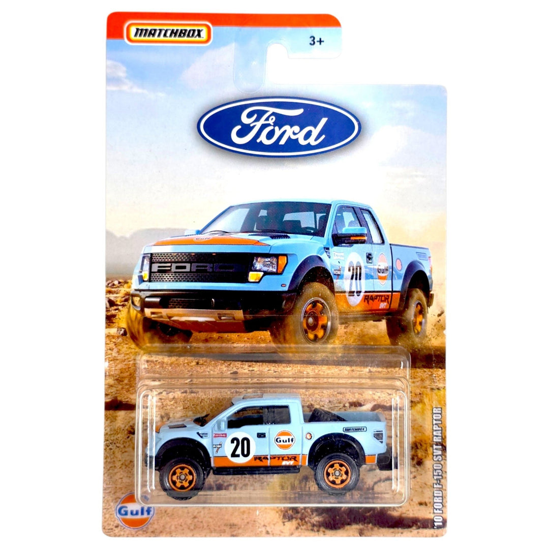 Matchbox - '10 Ford F-150 SVT Raptor - 2019 Ford Trucks Series - Top CollectiblesDiecastMatchbox