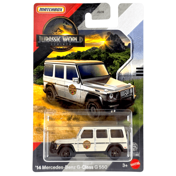 Matchbox - '14 Mercedes - Benz G - Class G 550 - 2025 Jurassic World Rebirth Series - Top CollectiblesDiecastMatchbox