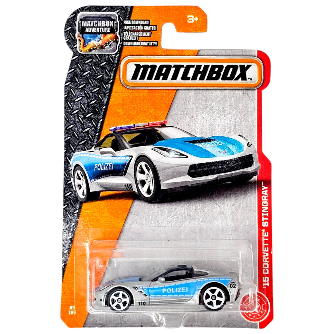 Matchbox - '15 Corvette Stingray - 2017 - Top CollectiblesDiecastMatchbox