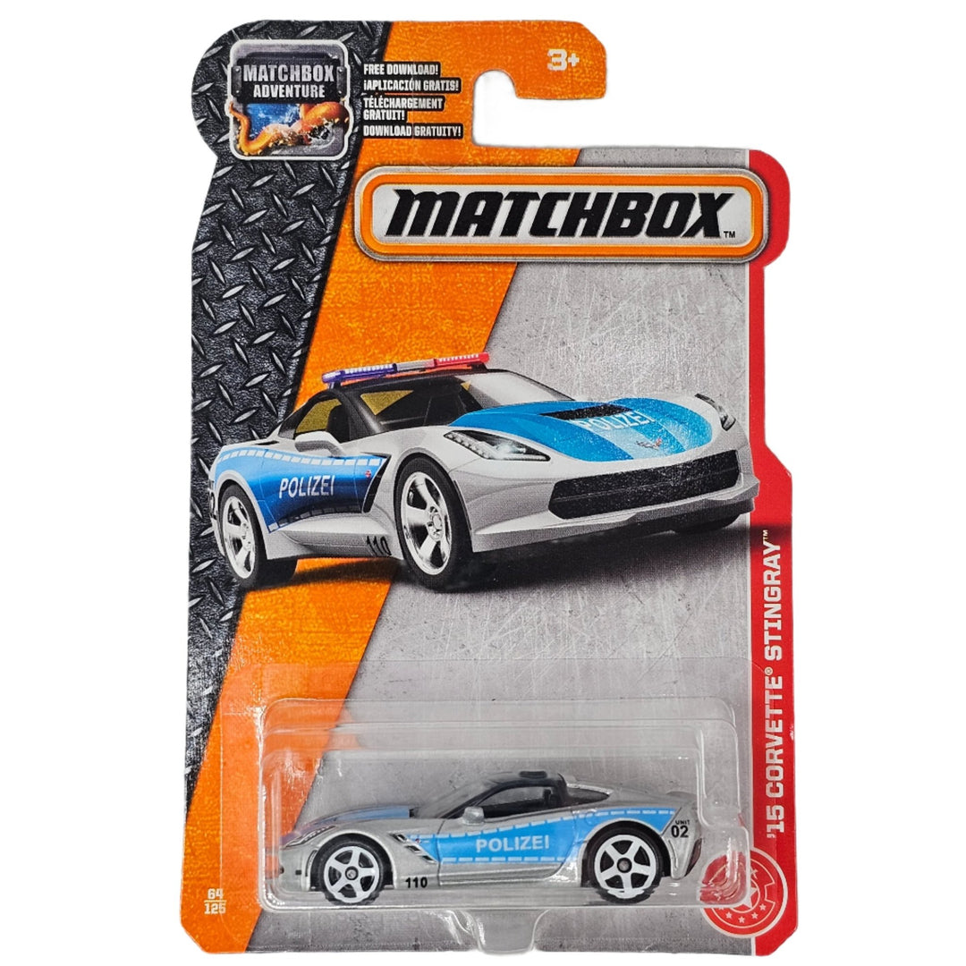 Matchbox - '15 Corvette Stingray - 2017 - Top CollectiblesDiecastMatchbox
