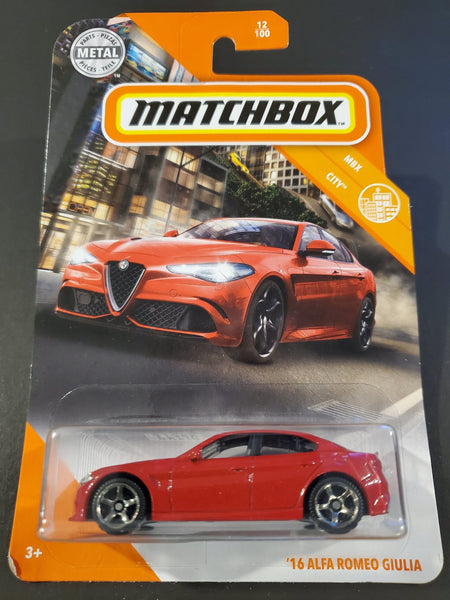 Matchbox - '16 Alfa Romeo Giulia - 2020 - Top CollectiblesDiecastMatchbox