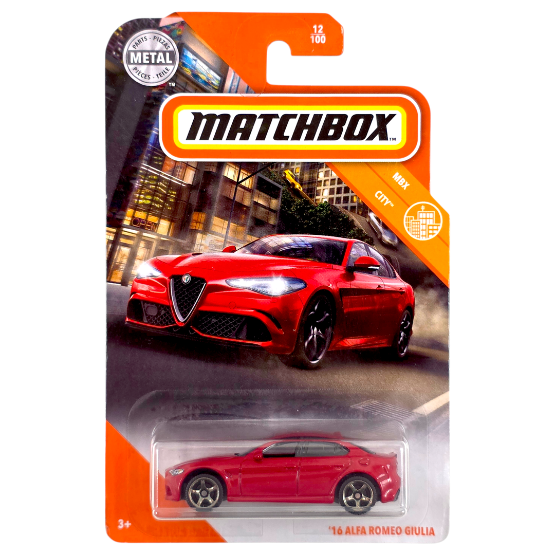 Matchbox - '16 Alfa Romeo Giulia - 2020 - Top CollectiblesDiecastMatchbox