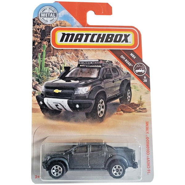 Matchbox - '16 Chevy Colorado Xtreme - 2019 - Top CollectiblesDiecastMatchbox