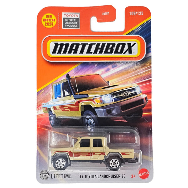 Matchbox - '17 Toyota Land Cruiser 78 - 2025 - Top CollectiblesDiecastMatchbox