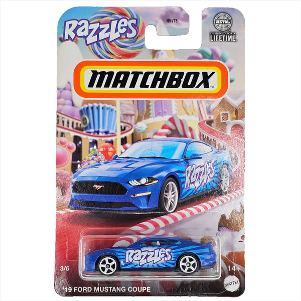 Matchbox - '19 Ford Mustang Coupe - 2024 Candy Collection Series - Top CollectiblesDiecastMatchbox