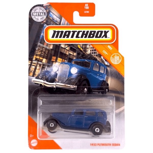 Matchbox - 1933 Plymouth Sedan - 2020 - Top CollectiblesDiecastMatchbox