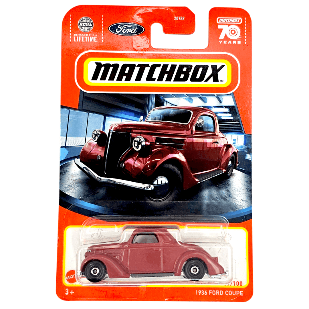 Matchbox - 1936 Ford Coupe - 2023 - Top CollectiblesDiecastMatchbox